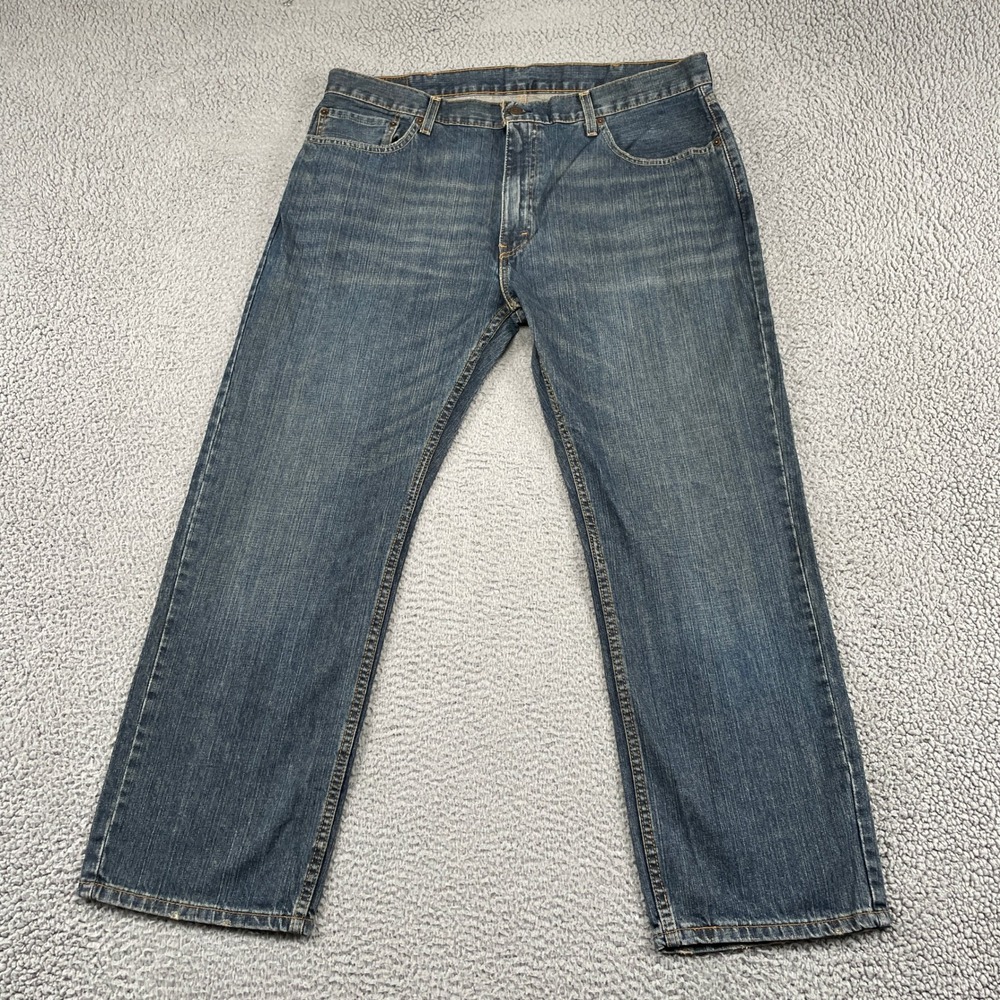 Levi's Jeans Mens 40x30 Blue 559 Relaxed Straight Leg Denim Classic Casual